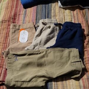 Under Armour Kids Casual Pants - Tan, Cream, and Navy